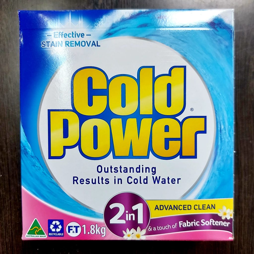 Cold Power Detergent 1.8kg Kogarah Storehouse