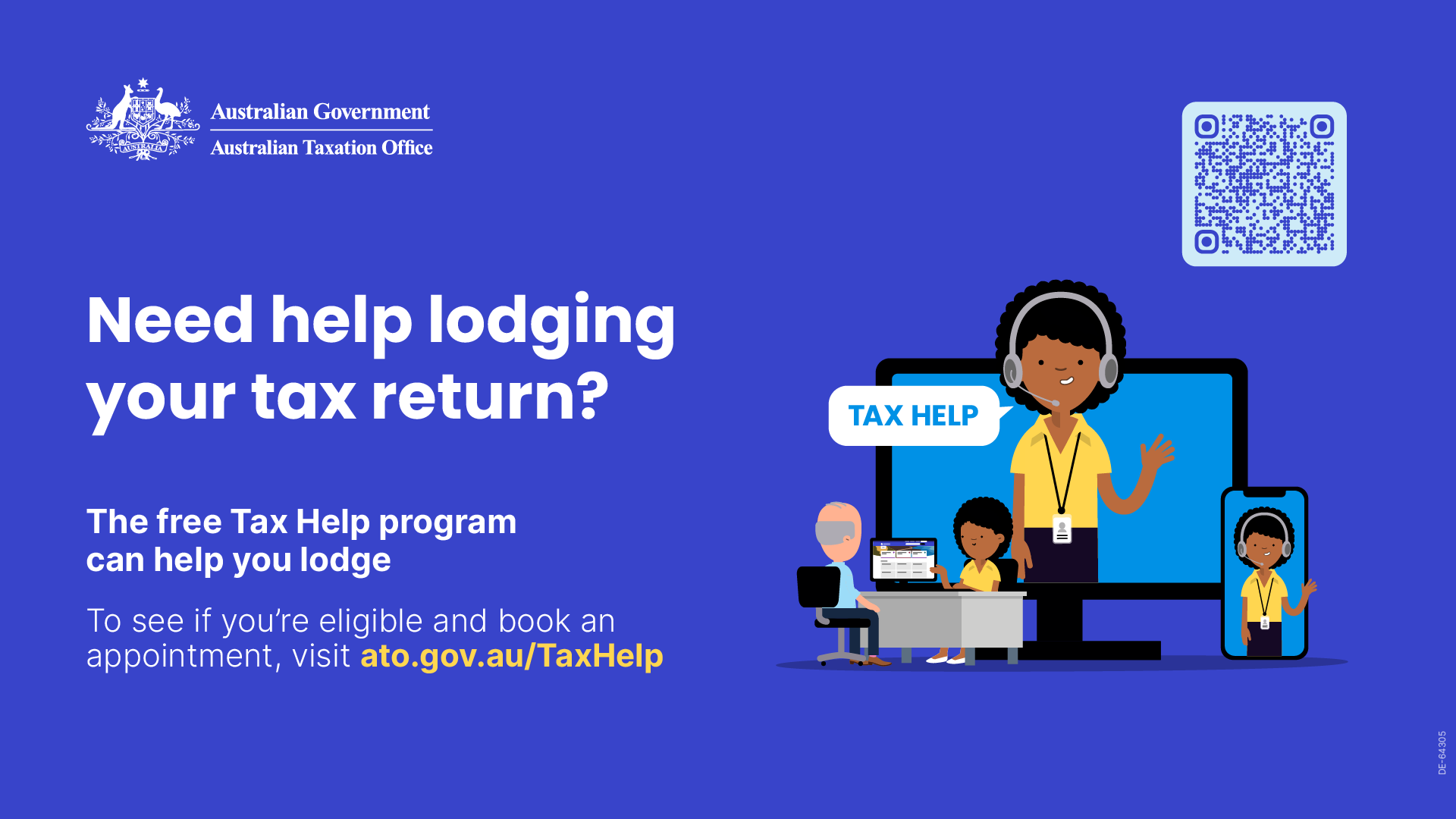 Tax Help – Screen digital signage